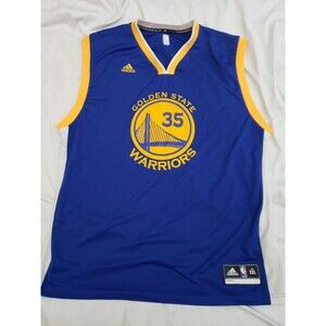 Kevin Durant Golden State Warriors 2017 Adidas Jersey Men 2XL Size XXL